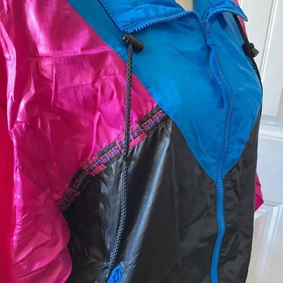 Vintage Retro River Edge Windbreaker Jacket - Picture 2 of 10